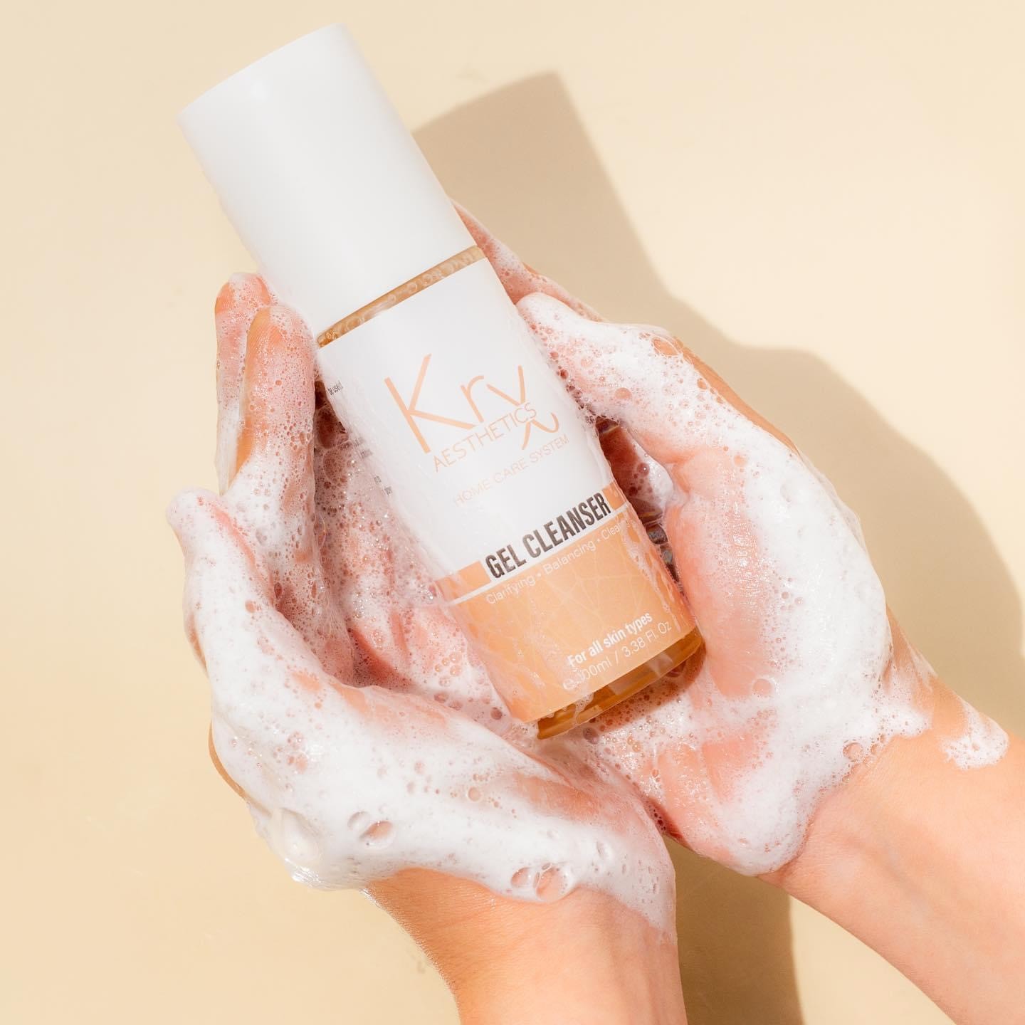 KRX Gel Cleanser Glow Line